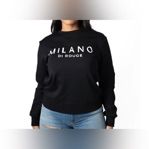 Milano Di Rouge Lux Signature Crewneck Size XS
